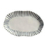 SHALLOW OVAL PLATTER MEDIUM BIO STONEWARE Ø 11.81x7.87" ELEMENTO