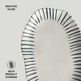 SHALLOW OVAL PLATTER MEDIUM BIO STONEWARE Ø 11.81x7.87" ELEMENTO