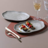 SHALLOW OVAL PLATTER MEDIUM BIO STONEWARE Ø 11.81x7.87" SEIVA