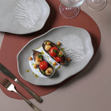 SHALLOW OVAL PLATTER MEDIUM BIO STONEWARE Ø 11.81x7.87" SEIVA