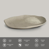 SHALLOW OVAL PLATTER MEDIUM BIO STONEWARE Ø 11.81x7.87" SEIVA