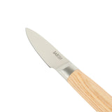 Babish 1.4116 German Stainless Steel Paring Knife with Pakka Wood Handle – 3.5-Inch Precision Kitchen Knife for Peeling, Trimming & Prep Work, Full-Tang Blade