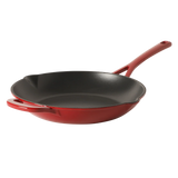Martha Stewart Gatwick 12” Enameled Cast Iron Skillet, PFAS-Free, Rust Resistant, Oven Safe