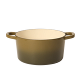 Crock Pot Artisan 5-Quart Round Cast Iron Dutch Oven Pot With Lid