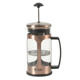 Mr. Coffee Daily Brew French Press Coffee Maker, 30 oz Glass Carafe with High Heat Resistant Durable Borasilicate Glass & Metal Frame and Plunger, Includes Coffee Scoop