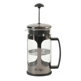 Mr. Coffee Daily Brew French Press Coffee Maker, 30 oz Glass Carafe with High Heat Resistant Durable Borasilicate Glass & Metal Frame and Plunger, Includes Coffee Scoop