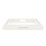 Saint Tropez Square Tray Set of 2 - Chalk