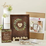 Wedding Guest Book Alternative - Rustic Garden