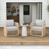 Bruce 7-Pieces Rope Rattan Sofa Set