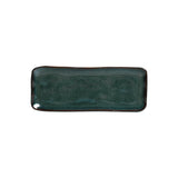 RECTANGULAR PLATTER ORGANIC STONEWARE Ø 8.66x3.74" OCEANO