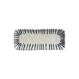 RECTANGULAR PLATTER ORGANIC STONEWARE Ø 8.66x3.74" ELEMENTO