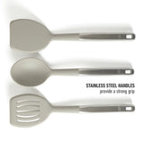 Calphalon Prime 7 Piece Sillicone and Teak Wood Kitchen Tool & Gadget Set