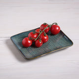 RECTANGULAR PLATTER JUTA STONEWARE Ø 7.08x5.51" OCEANO