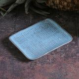 RECTANGULAR PLATTER JUTA STONEWARE Ø 7.08x5.51" BREEZE