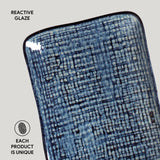 RECTANGULAR PLATTER JUTA STONEWARE Ø 7.08x5.51" DENIM