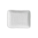 RECTANGULAR PLATTER JUTA STONEWARE Ø 7.08x5.51" NEW WHITE