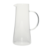Gibson Home Boozy Brunch 7 Piece Glass Pitcher & Tumbler Set – 1.5L Pitcher with Six 13–14oz Tumblers, Everyday Beverage & Entertaining Drinkware Set, Dishwasher Safe