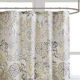 Medallion Traditional Cotton Shower Curtain