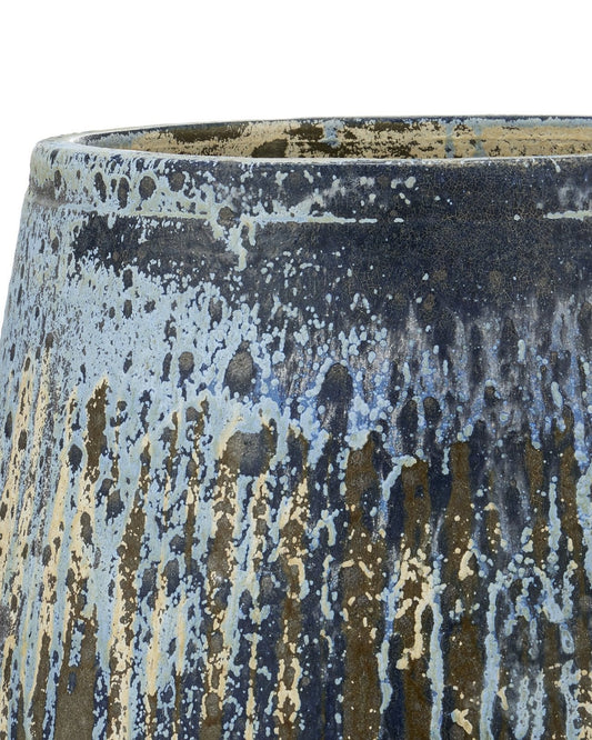 Capaci Antique Blue Drip Planter