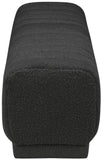 Heathrow Boucle Fabric Upholstered Bench