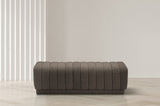 Heathrow Boucle Fabric Upholstered Bench