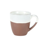 Gibson Elite William Crest 4 Piece Coffee Mug Set, 15oz Stoneware Cups, Reactive Glaze Finish, Round Large Coffee Mugs, Microwave & Dishwasher Safe