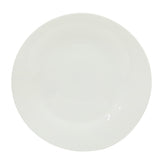 Gibson Home Vanilla Hills 12-Piece Opal Glass Dinnerware Set, Service for 4 – Includes 10" Dinner Plates, 8.5" Salad Plates & Bowls – Microwave Safe, Dishwasher Safe, Chip Resistant – White, Round