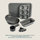 Gibson Home 95 Piece Kitchen in a Box Pots and Pans Cookware, Plates and Bowls Dinnerware, Cutlery Knife Block, Flatware Utensils, Tools & Gadgets, Storage, Glasses Set