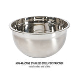 Calphalon Orbit 3 Piece Mixing Bowl Set W/ Acacia Wood Lids