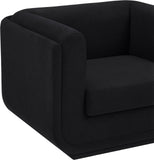 Kimora Chair - Luxurious Linen Textured Comfort with Contemporary Design for Any Modern Space
