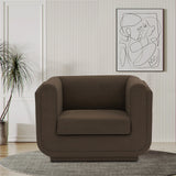Kimora Chair - Luxurious Linen Textured Comfort with Contemporary Design for Any Modern Space