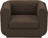 Kimora Chair - Luxurious Linen Textured Comfort with Contemporary Design for Any Modern Space