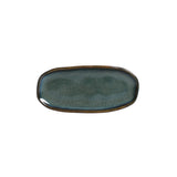 SHALLOW OVAL PLATTER ORGANIC STONEWARE Ø 6.5x3.15" OCEANO