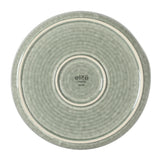 Gibson Elite Eclipse Swirls Plates and Bowls Sets, 12-Piece Stoneware Dinnerware Sets, Reactive Glaze Dish Set