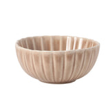 Gibson Elite Peach Orchard 12-Piece New Bone China Dinnerware Set Service for 4, Embossed Fluted Plates and Bowls, Dishwasher Safe