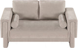 Madeline 65" Chenille Fabric Upholstered Loveseat