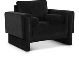 Madeline Chenille Fabric Upholstered Living Room Chair