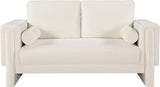 Madeline 65" Chenille Fabric Upholstered Loveseat