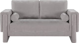 Madeline 65" Chenille Fabric Upholstered Loveseat