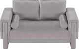Madeline 65" Chenille Fabric Upholstered Loveseat