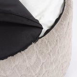 Foot Pouf Angora Natural
