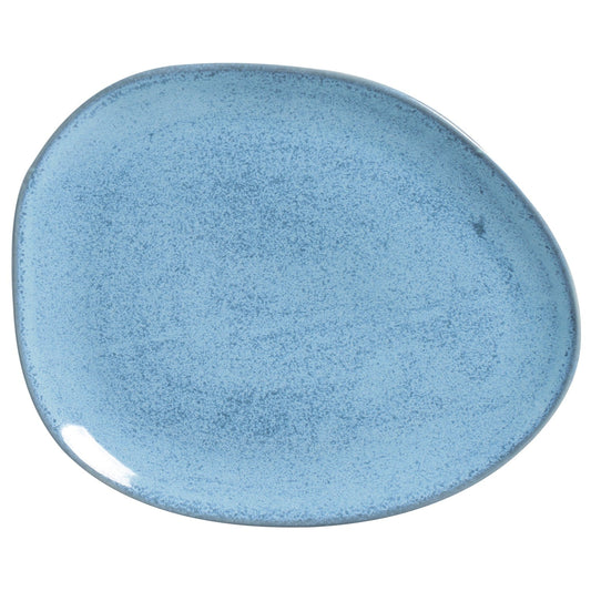 OVAL DINNER PLATE  ORGANIC STONEWARE Ø 12.2" BREEZE