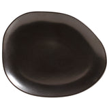 OVAL DINNER PLATE ORGANIC STONEWARE Ø 12.2" METALLICA