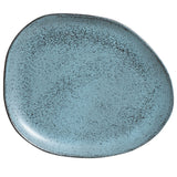 OVAL DINNER PLATE ORGANIC STONEWARE Ø 12.2" NIGHT SKY