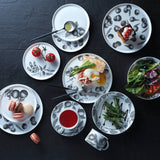 Olive Market Fine Bone China Cup & Saucer Set