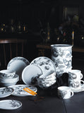 Olive Market Fine Bone China Cup & Saucer Set