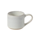 Mr. Coffee Whims Espresso Cups Set of 6, 3.7 oz Stoneware Demitasse Espresso Shot Cups with Handles, Stackable Reactive Glaze Ceramic Coffee Cups