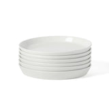 Martha Stewart Plates and Bowls Sets, 30-Piece Porcelain Dinnerware Set for 6, Dinner Plates, Dessert Plates, Pasta Bowls, Cereal & Fruit Bowls