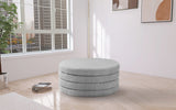 Aphia Boucle Fabric Upholstered Ottoman