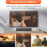 Small Wholesale Echo Wall Soundbar Bar TV Speaker Wireless Home Theater 40W High Power Sound Heater